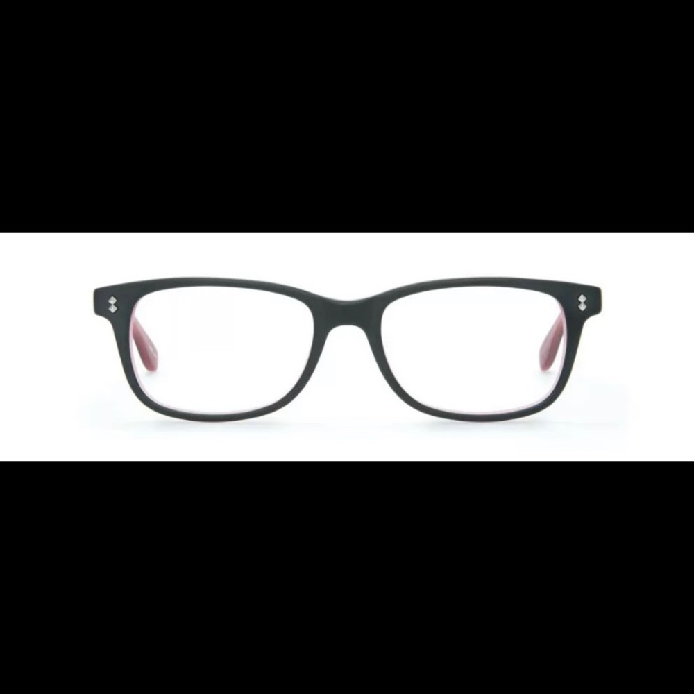 Liingo Maddox Small Frames Matte Black And Pink